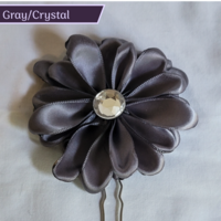 Flower hair pin - Thumbnail 4