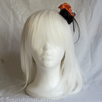 Small Halloween Rose Hair Clip - Thumbnail 1