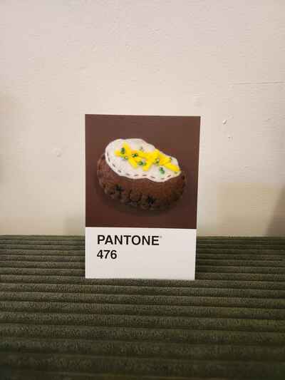Baked Potato Pantone Wall art 