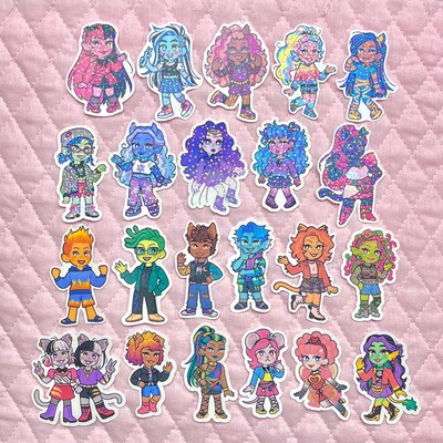 Glitter MH G3 Stickers
