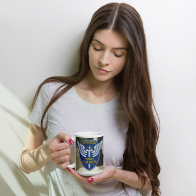 Spiritual War Soldier 15oz Mug