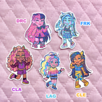 Glitter MH G3 Stickers - Thumbnail 1