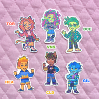Glitter MH G3 Stickers - Thumbnail 3