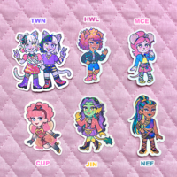 Glitter MH G3 Stickers - Thumbnail 4