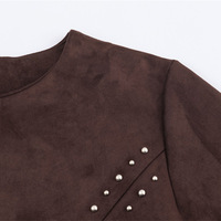 Design sense niche versatile slim casual dress - Thumbnail 3