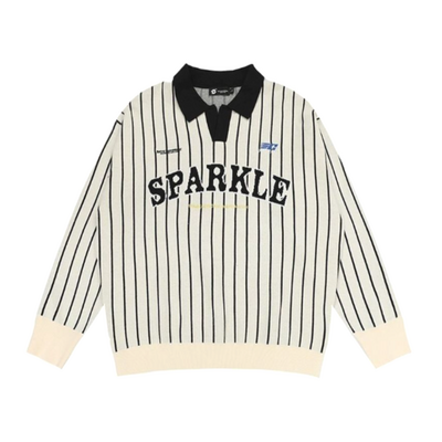 Sparkle striped sweater - Thumbnail 1