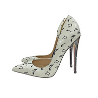 Graffiti high heels 12CM 2 colors - Thumbnail 5