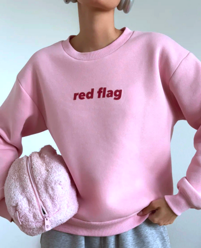 "RED FLAG" SWEATSHIRT
