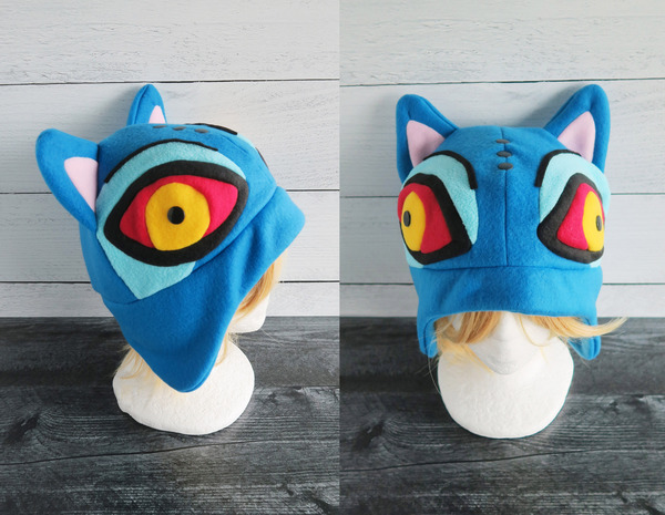 Blue Kkachi Horangi Tiger Fleece Hat 