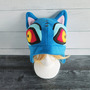 Blue Kkachi Horangi Tiger Fleece Hat -1