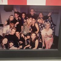 David Silveria's Root Beer Kit Tom Drum, Drumsticks, and Photos from Munky's Personal Collection Lot - Thumbnail 2