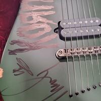 Munky's personally owned, used, and signed Ibanez K-7 Apex2 Prototype Guitar - Thumbnail 3