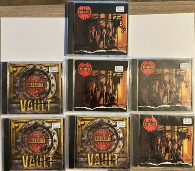 SIGNED WAR BABIES CDs (Self-Titled Debut and Vault CDs signed by all 4 main members)