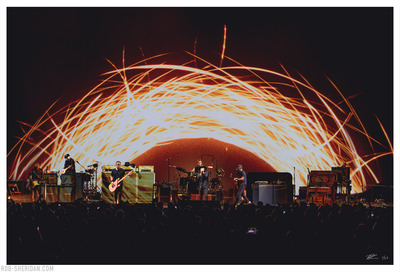 "Scared of Fear" Sacramento 24.05.13 - Pearl Jam Dark Matter Tour - large giclée print 24" x 16"