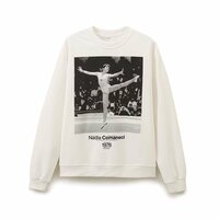 Casual loose-fitting printed round-neck long-sleeved sweatshirt - Thumbnail 2