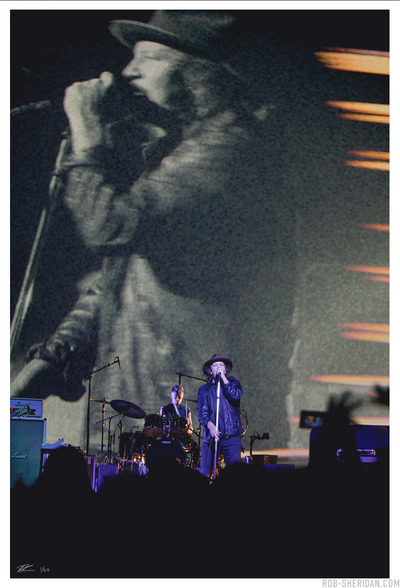"Dark Matter" Sacramento 24.05.13 - Pearl Jam Dark Matter Tour - large giclée print 16" x 24"