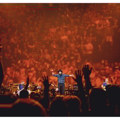 "even flow" las vegas 24.05.18 - pearl jam dark matter tour - large giclée print 24" x 16"