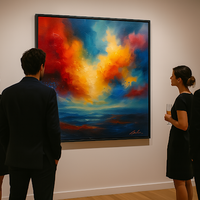 Where Fire Meets Silence Abstract - Thumbnail 4