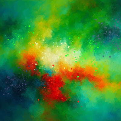 Stellar reverie abstract