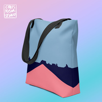 American Water 15" All Over Print Tote - Thumbnail 1