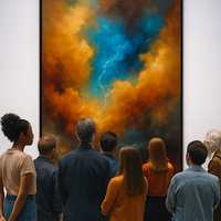 Eye of The Storm Abstract - Thumbnail 1