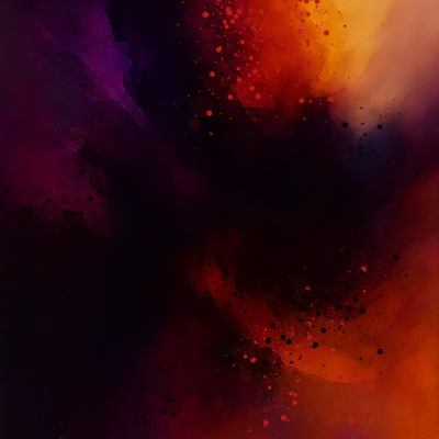 The unraveling flame abstract