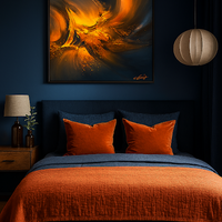 Echoes of Flame Abstract - Thumbnail 3