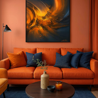 Echoes of Flame Abstract - Thumbnail 4