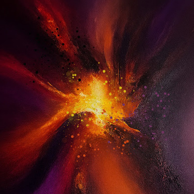 The furnace within abstract