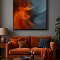 Fire and Ice Abstract - Thumbnail 3