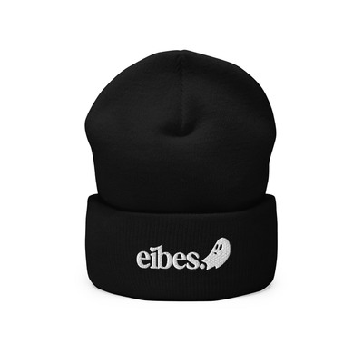 Being a ghost - embroidered beanie