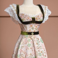 Lovely Sweetheart Neck Lace and Pearl Decorate with Belt Lace up Back Prom Dress - Thumbnail 3