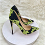 Camouflage graffiti high heels 12CM-2