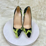 Camouflage graffiti high heels 12CM-4