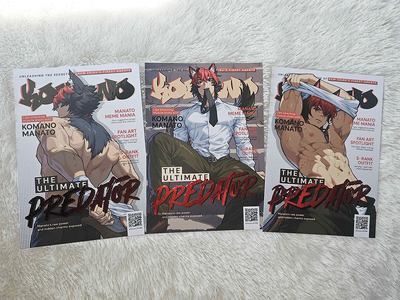 Komano Manato foiled prints + UV spot