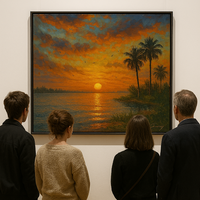 Floridian Sunset Landscape - Thumbnail 1