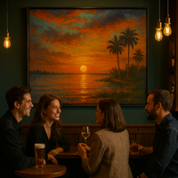 Floridian Sunset Landscape - Thumbnail 2