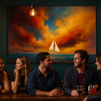 Celestial Passage Seascape - Thumbnail 2