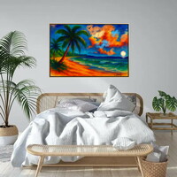 Tropical Serenity Landscape - Thumbnail 3