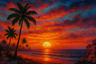 Tropic Reverie Landscape