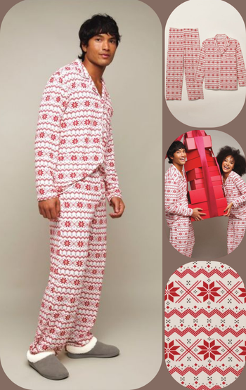 Mens Holiday PJ Set
