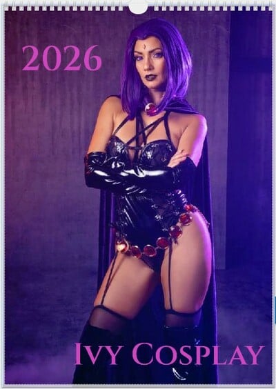 Ivy Cosplay 2026 Calendar January to December