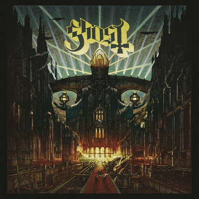 [10/17] Ghost - Meliora Deluxe (Neon Green Vinyl)