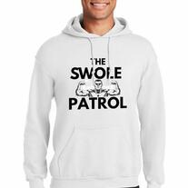 Swole Patrol Hoodie – Gym Hoodie for Lifters - PRICE INCLUDES FREE SHIPPING