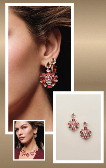 Ruby Rose Earrings