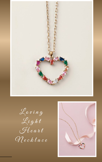 Loving Light Heart Necklace