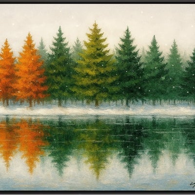 Whispers between seasons lanscape