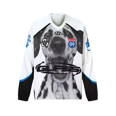 Dalmatian jersey t shirt - Thumbnail 1