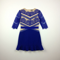 BLUE LACE DRESS - Thumbnail 1