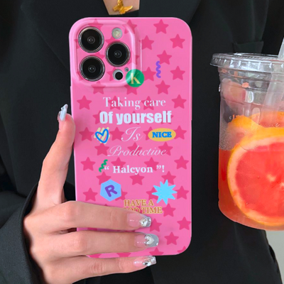 Taking care of yourself phone case